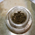 Hash made from UK Cheese Shatter and OG Kush Kief